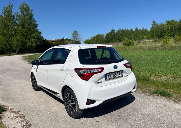 Toyota Yaris cena 57800 przebieg: 86000, rok produkcji 2018 z Miastko małe 781